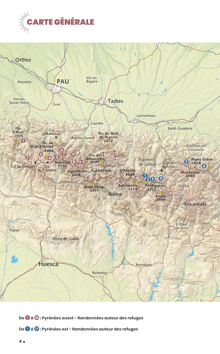 Guide de randonnées - Pyrénées Ouest, Randonnées autour des refuges | Rando Editions guide de randonnée Rando Editions 