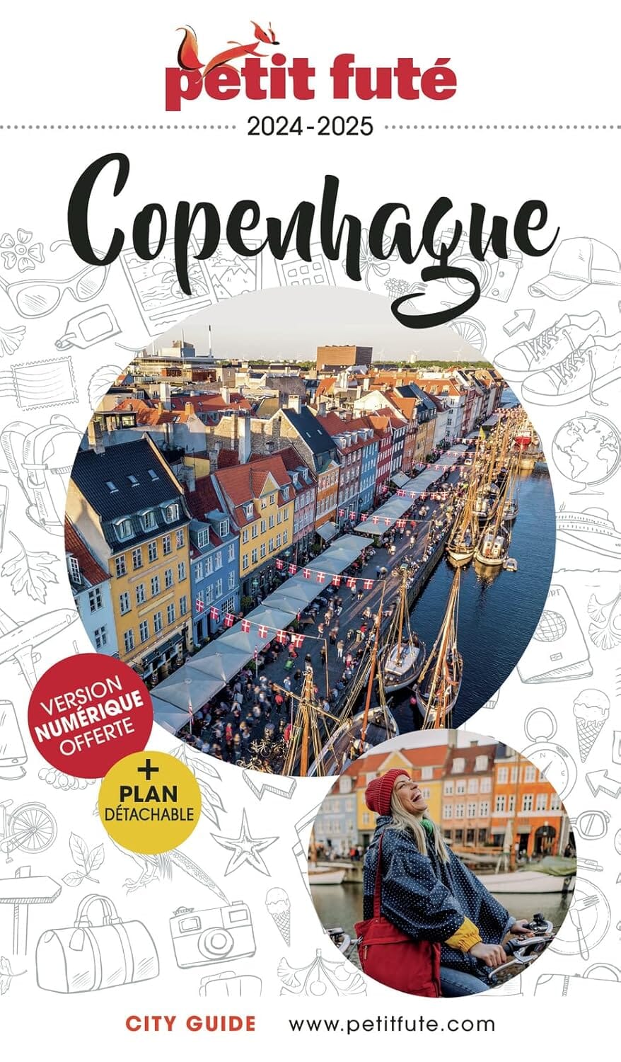 Guide de voyage - Copenhague 2024/25 + plan | Petit Futé guide de voyage Petit Futé 