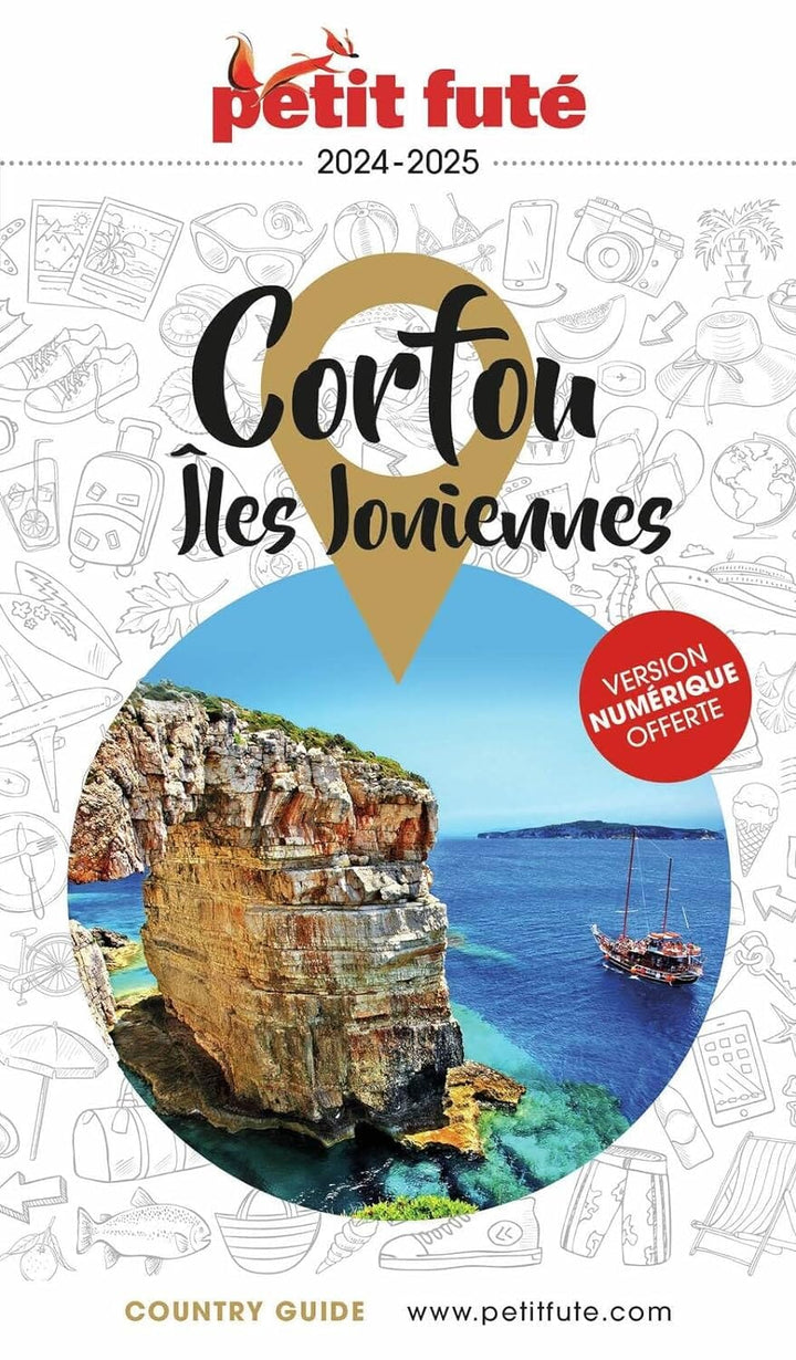 Guide de voyage - Corfou, Iles Ioniennes 2024/25 | Petit Futé guide de voyage Petit Futé 