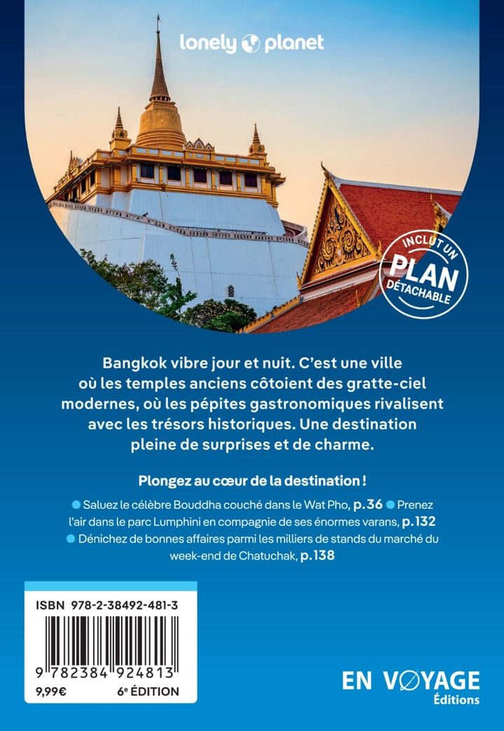 Guide de voyage de poche - Bangkok en quelques jours | Lonely Planet guide de voyage Lonely Planet 