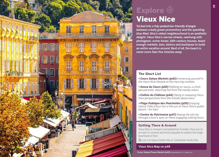 Guide de voyage de poche (en anglais) - Nice & Monaco - Édition 2024 | Lonely Planet guide de voyage Lonely Planet EN 