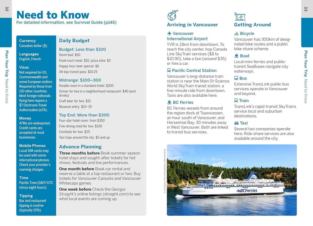 Guide de voyage de poche (en anglais) - Vancouver - Édition 2024 | Lonely Planet guide de voyage Lonely Planet EN 
