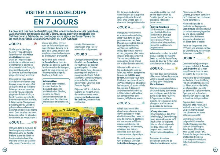 Guide de voyage de poche - Guadeloupe | Cartoville guide de voyage Gallimard 