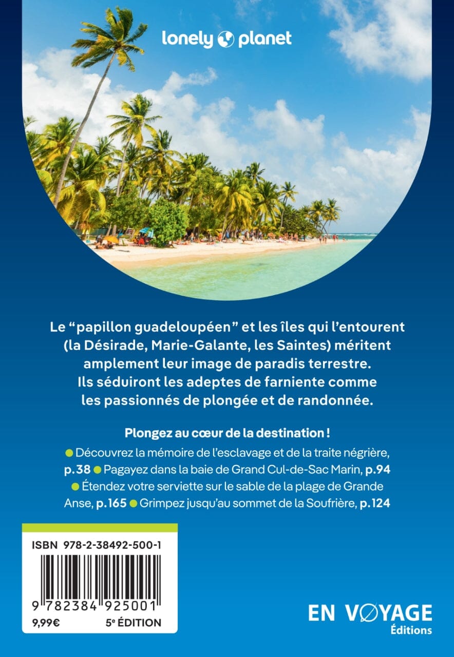 Guide de voyage de poche - Guadeloupe en quelques jours | Lonely Planet guide de voyage Lonely Planet 