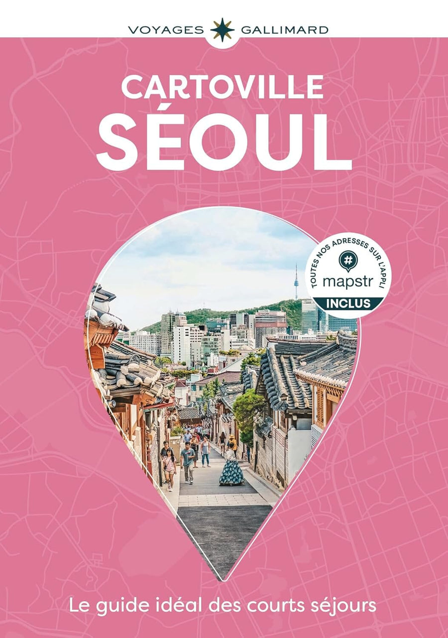 Guide de voyage de poche - Séoul - Édition 2025 | Cartoville guide de voyage Gallimard 