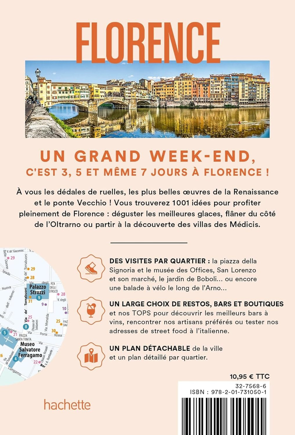 Guide de voyage de poche - Un Grand Week-end à Florence 2025/26 | Hachette guide de voyage Hachette 