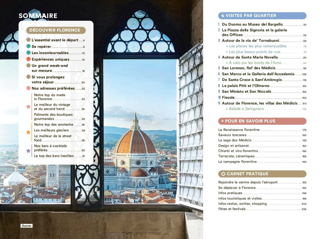 Guide de voyage de poche - Un Grand Week-end à Florence 2025/26 | Hachette guide de voyage Hachette 