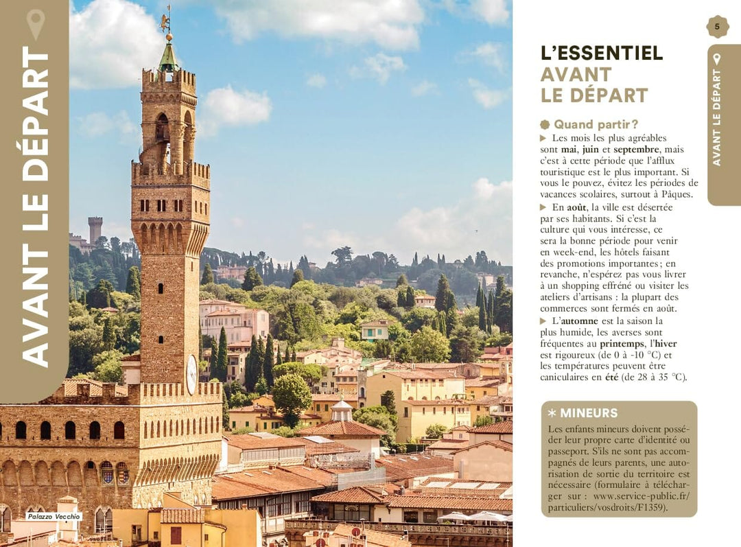 Guide de voyage de poche - Un Grand Week-end à Florence 2025/26 | Hachette guide de voyage Hachette 