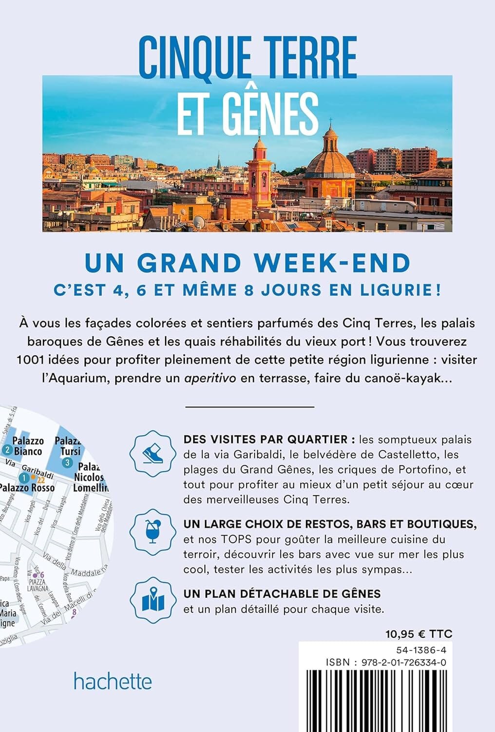 Guide de voyage de poche - Un Grand Week-end à Gênes et les Cinq Terre 2025/26 | Hachette guide de voyage Hachette 