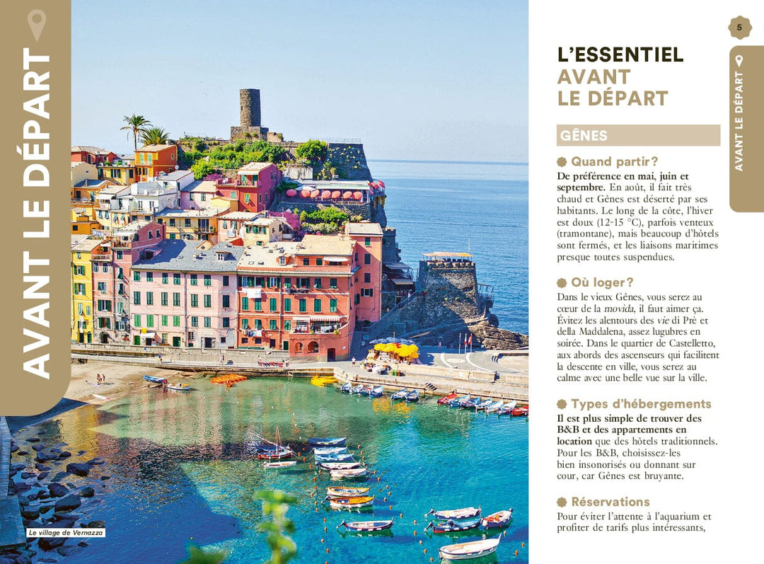 Guide de voyage de poche - Un Grand Week-end à Gênes et les Cinq Terre 2025/26 | Hachette guide de voyage Hachette 