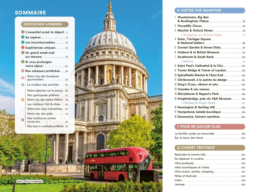 Guide de voyage de poche - Un Grand Week-end à Londres 2025/26 | Hachette guide de voyage Hachette 