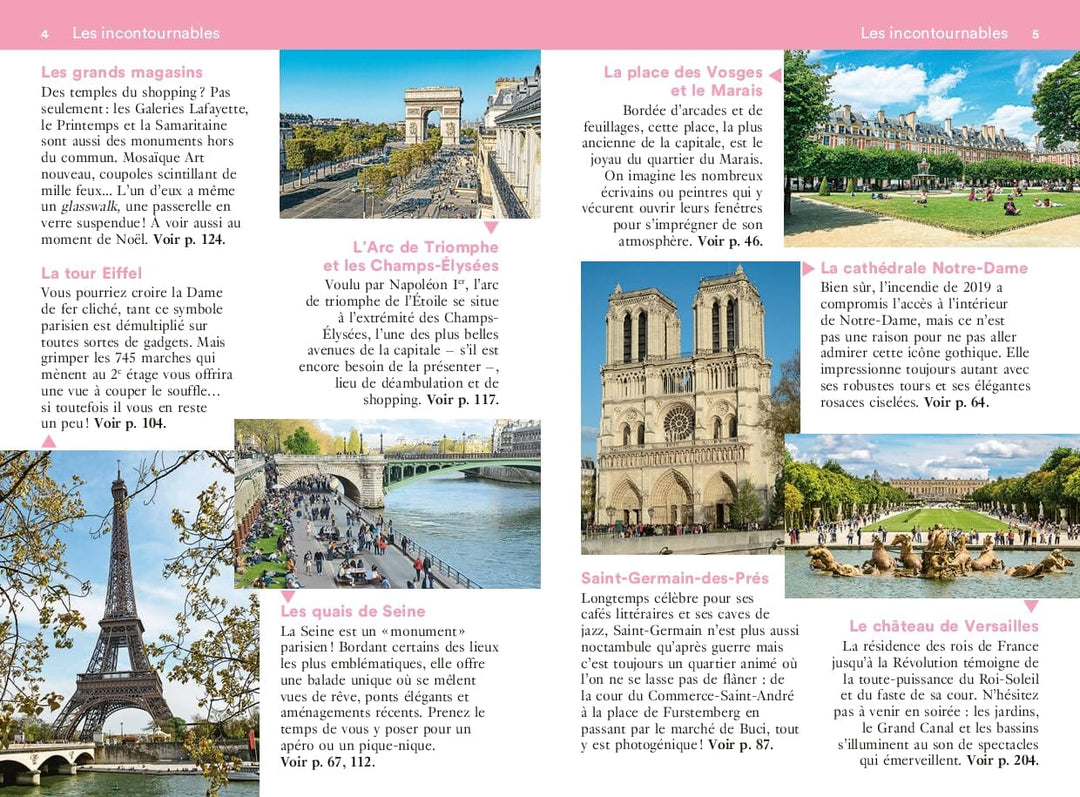 Guide de voyage de poche - Un Grand Week-end à Paris 2024 | Hachette guide de voyage Hachette 