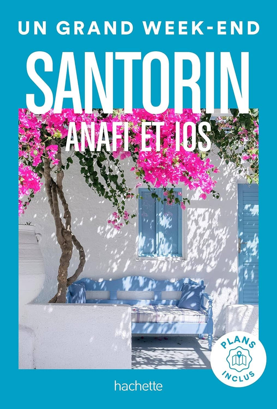 Guide de voyage de poche - Un Grand Week-end à Santorin, Anafi et Ios - Édition 2024 | Hachette guide de voyage Hachette 