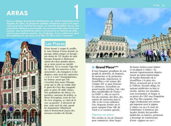 Guide de voyage de poche - Un Grand Week-end : Arras et le pays d'Artois | Hachette guide petit format Hachette 