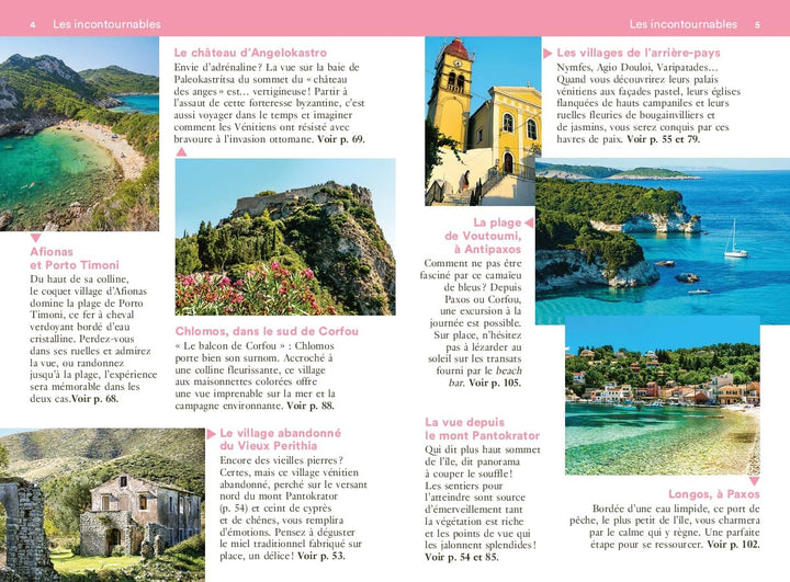 Guide de voyage de poche - Un Grand Week-end : Corfou, Paxos et Antipaxos - Édition 2024 | Hachette guide de voyage Hachette 