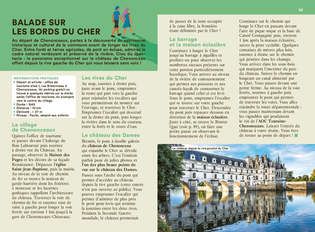 Guide de voyage de poche - Un Grand Week-end dans les châteaux de la Loire 2024 | Hachette guide de voyage Hachette 