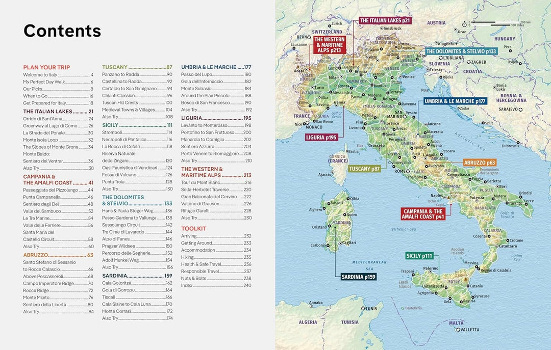 Guide de voyage (en anglais) - Best day walks Italy | Lonely Planet guide de voyage Lonely Planet EN 