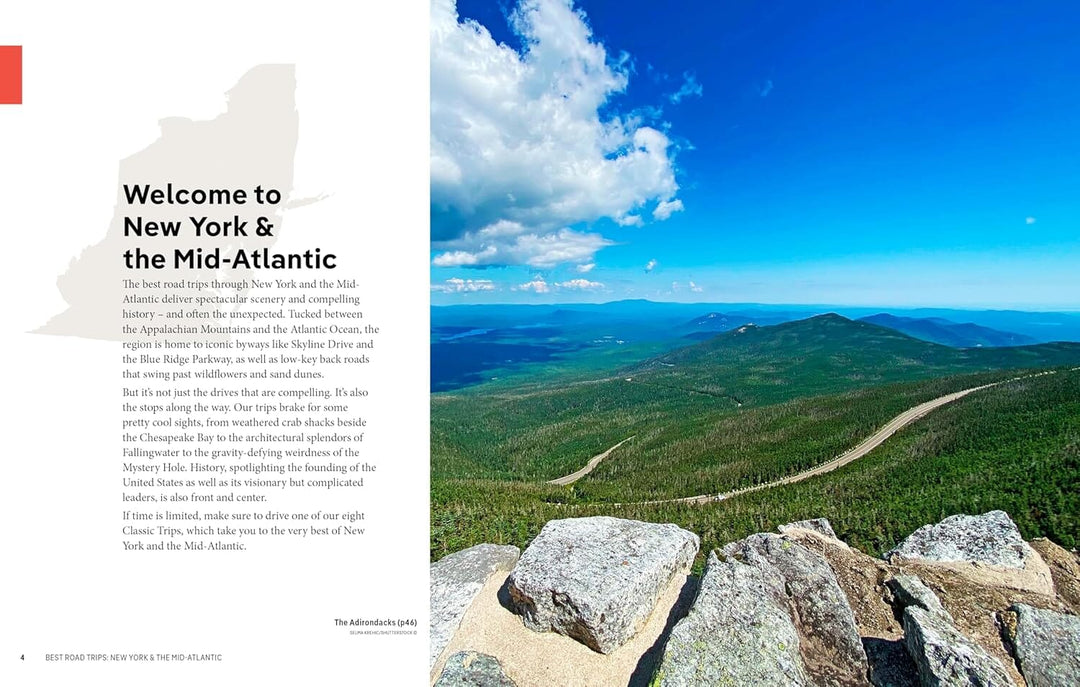 Guide de voyage (en anglais) - Best road trips - New York & the Mid-Atlantic's | Lonely Planet guide de voyage Lonely Planet EN 