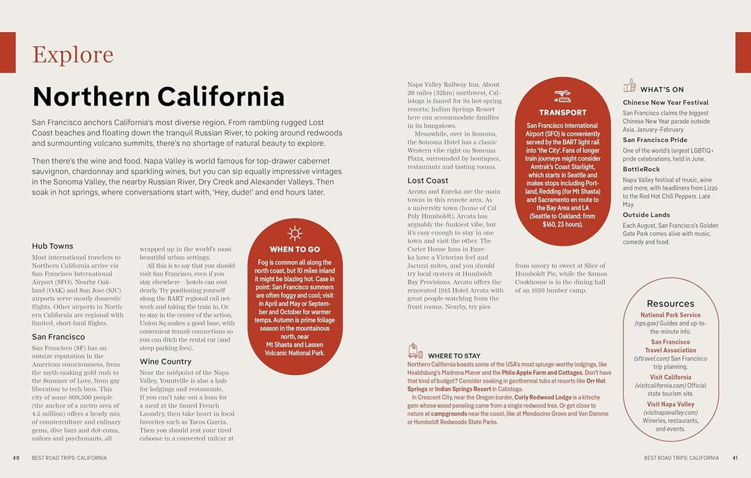Guide de voyage (en anglais) - California's best trips - Édition 2024 | Lonely Planet guide de voyage Lonely Planet EN 