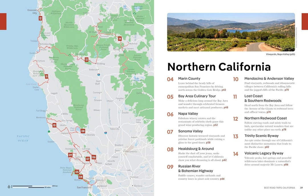 Guide de voyage (en anglais) - California's best trips - Édition 2024 | Lonely Planet guide de voyage Lonely Planet EN 