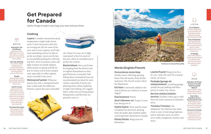Guide de voyage (en anglais) - Canada's Best Road Trips - Édition 2024 | Lonely Planet guide de voyage Lonely Planet EN 