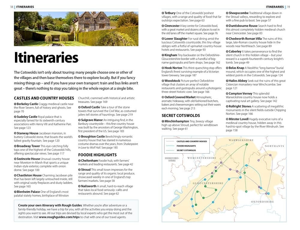 Guide de voyage (en anglais) - Cotswolds incl. Oxford & Stratford-Uppon-Avon - Édition 2024 | Rough Guides guide de voyage Rough Guides 