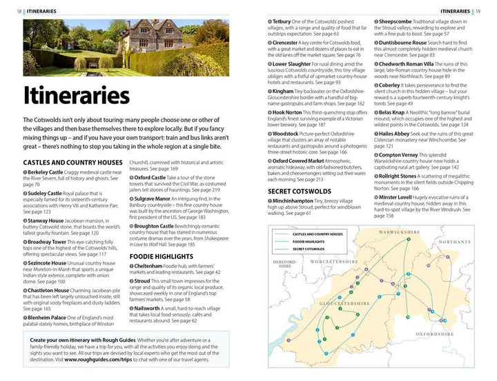 Guide de voyage (en anglais) - Cotswolds incl. Oxford & Stratford-Uppon-Avon - Édition 2024 | Rough Guides guide de voyage Rough Guides 