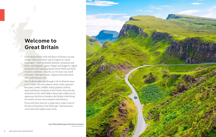 Guide de voyage (en anglais) - Great Britain's Best Road Trips 2023 | Lonely Planet guide de voyage Lonely Planet EN 