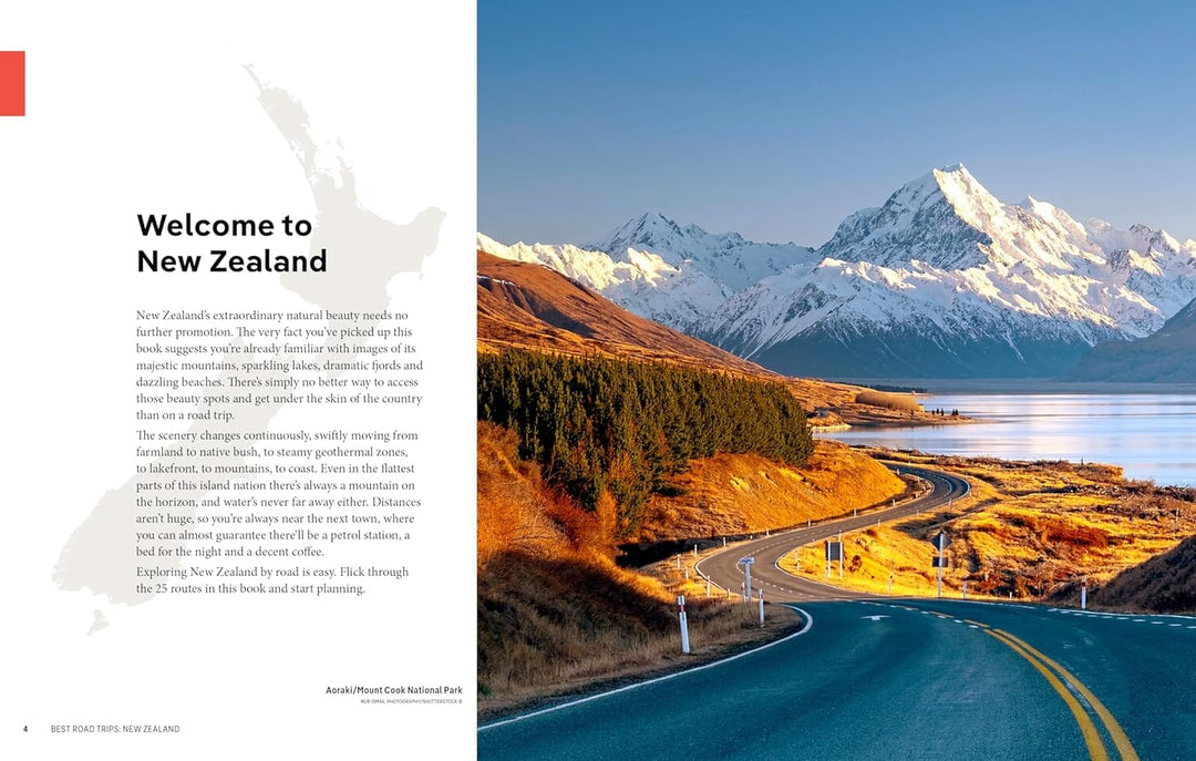 Guide de voyage (en anglais) - New Zealand's Best Road Trips 2023 | Lonely Planet guide de voyage Lonely Planet EN 