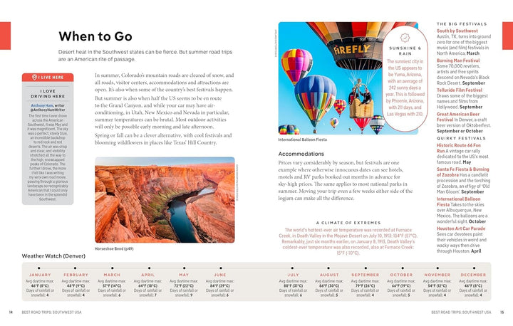Guide de voyage (en anglais) - Southwest USA's best trips - Édition 2024 | Lonely Planet guide de voyage Lonely Planet EN 