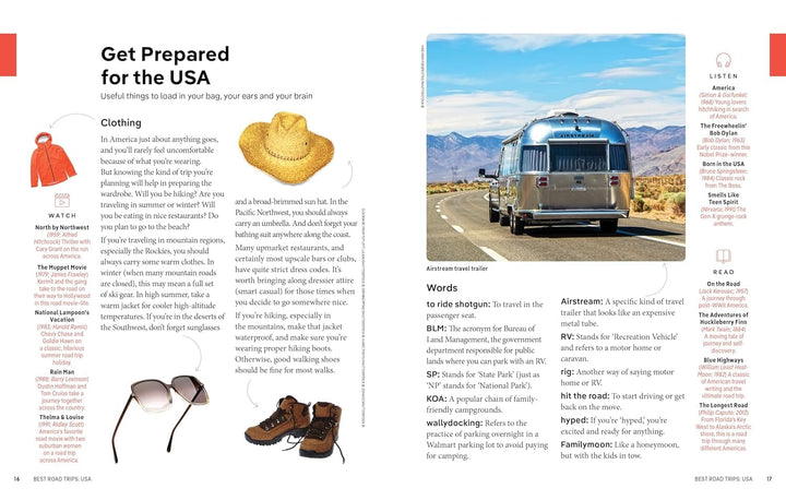 Guide de voyage (en anglais) - USA's best road trips 2023 | Lonely Planet guide de voyage Lonely Planet EN 