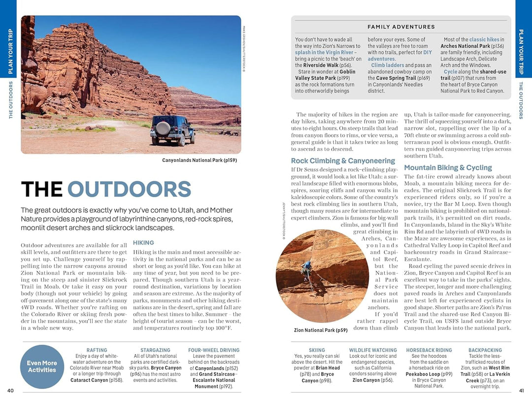 Guide de voyage (en anglais) - Utah's National Park - Édition 2024 | Lonely Planet guide de voyage Lonely Planet EN 
