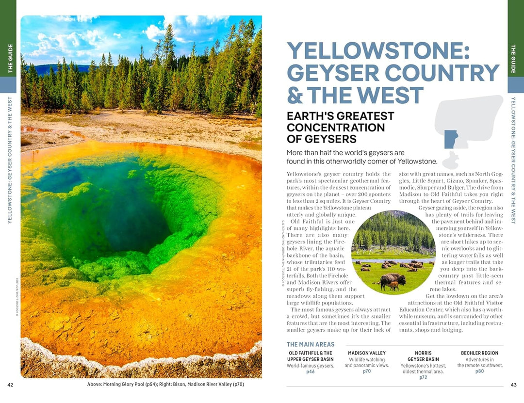 Guide de voyage (en anglais) - Yellowstone & Grand Teton National Parks - Édition 2024 | Lonely Planet guide de voyage Lonely Planet EN 