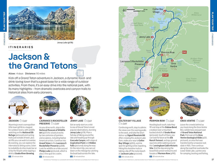 Guide de voyage (en anglais) - Yellowstone & Grand Teton National Parks - Édition 2024 | Lonely Planet guide de voyage Lonely Planet EN 