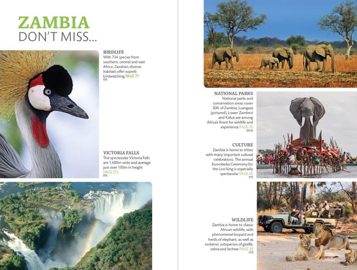 Guide de voyage (en anglais) - Zambia safari guide | Bradt guide de voyage Bradt 