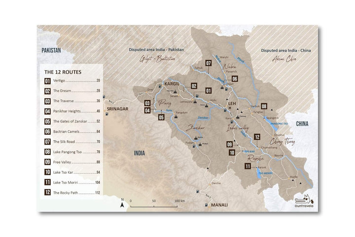 Guide de voyage - Explore Ladakh : 12 of the best off-road routes MTB 4x4 & cycling | OunTravela guide de voyage OunTravela 