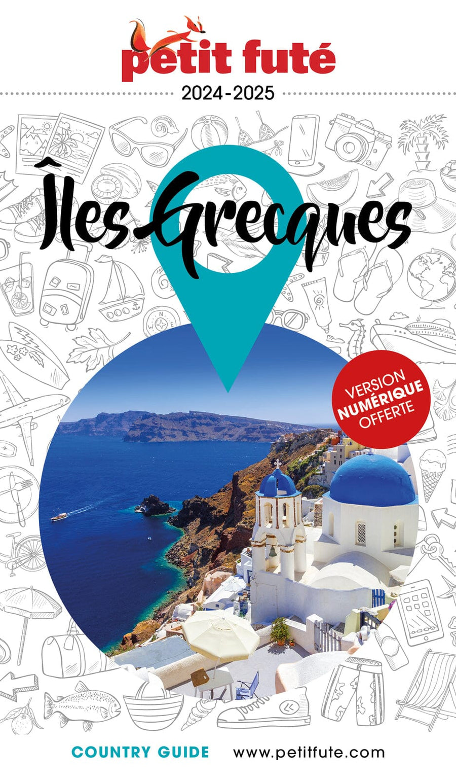 Guide de voyage - Iles Grecques 2024/25 | Petit Futé guide de voyage Petit Futé 