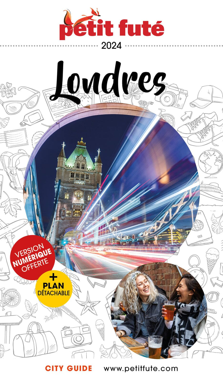 Guide de voyage - Londres 2024 + plan | Petit Futé guide de voyage Petit Futé 