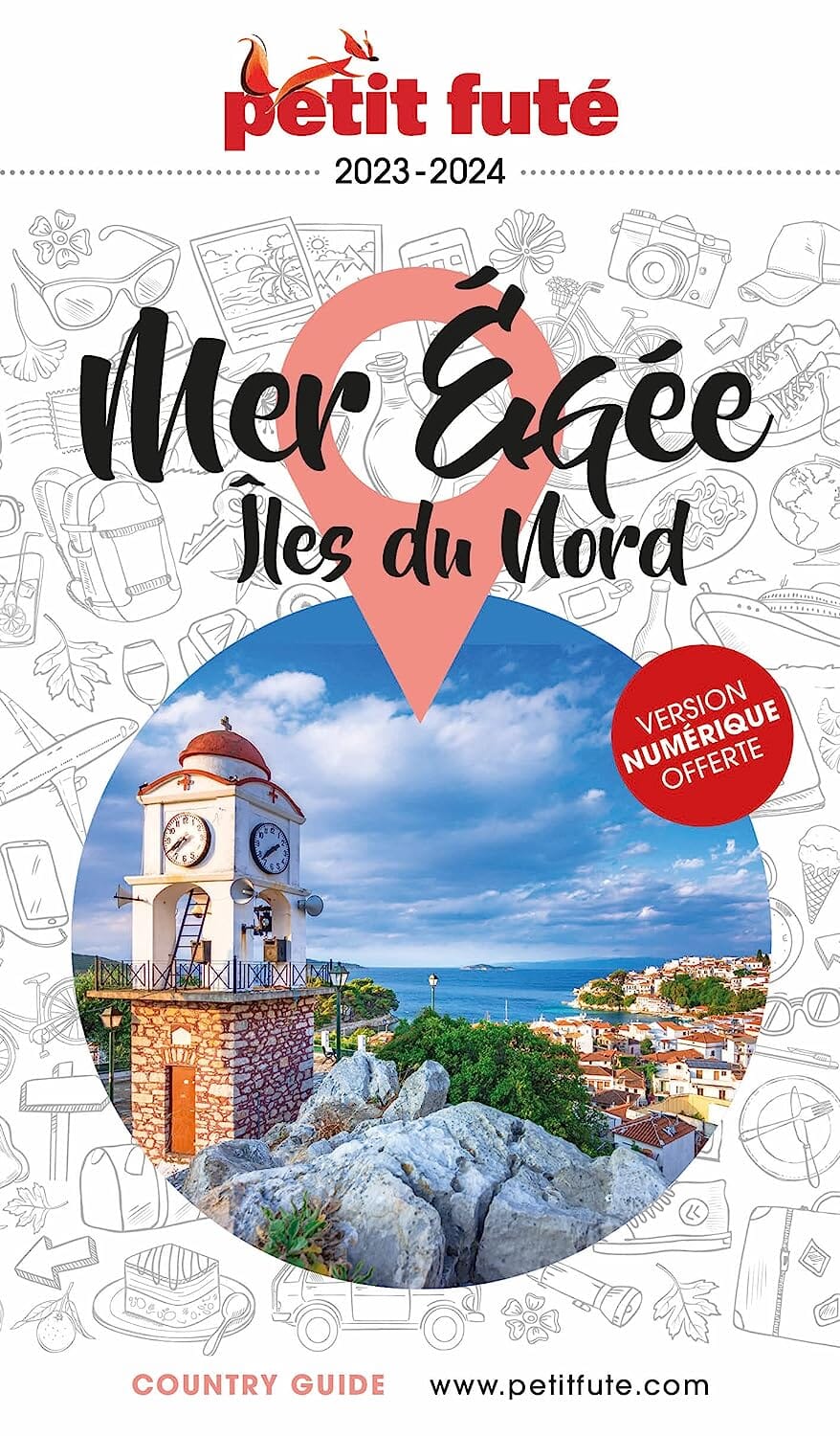 Guide de voyage - Mer Égée : Iles du Nord 2023/24 | Petit Futé guide de voyage Petit Futé 