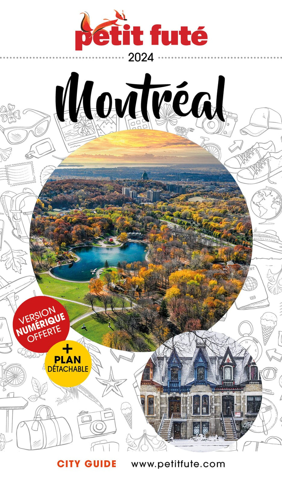 Guide de voyage - Montréal 2024 + plan de ville | Petit Futé guide de voyage Petit Futé 