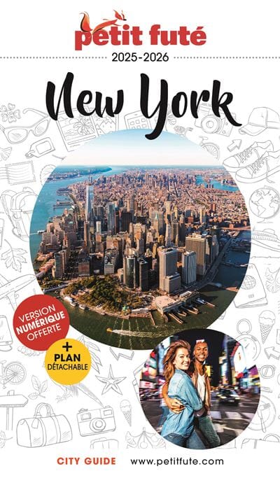 Guide de voyage - New York 2025/26 + plan | Petit Futé guide de voyage Petit Futé 