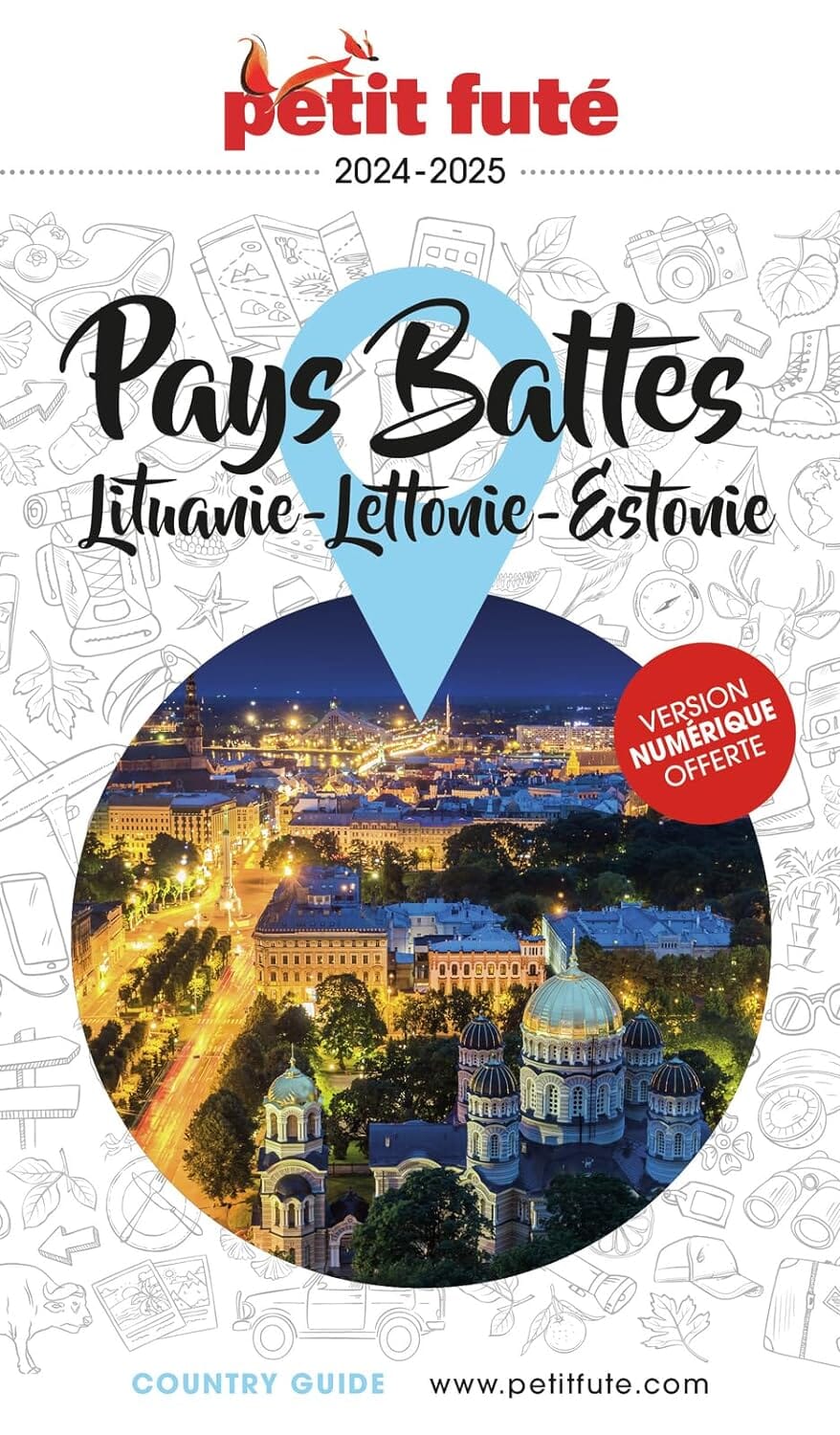 Guide de voyage - Pays Baltes 2024/25 | Petit Futé guide de voyage Petit Futé 