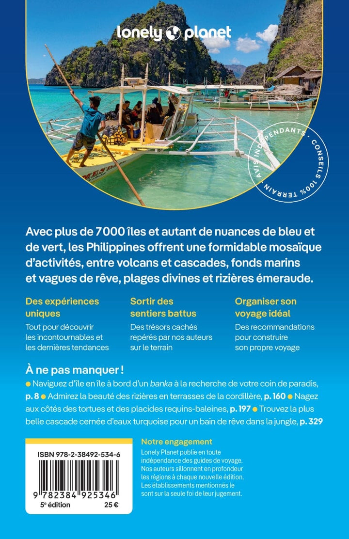 Guide de voyage - Philippines - Édition 2024 | Lonely Planet guide de voyage Lonely Planet 