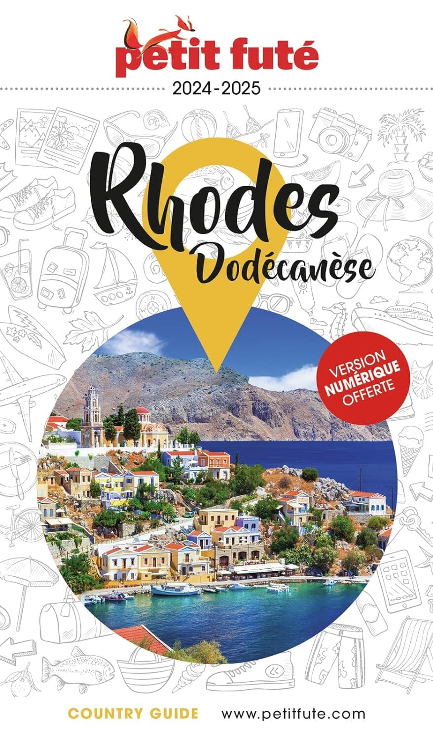 Guide de voyage - Rhodes & Dodécanèse 2024/25 | Petit Futé guide de voyage Petit Futé 