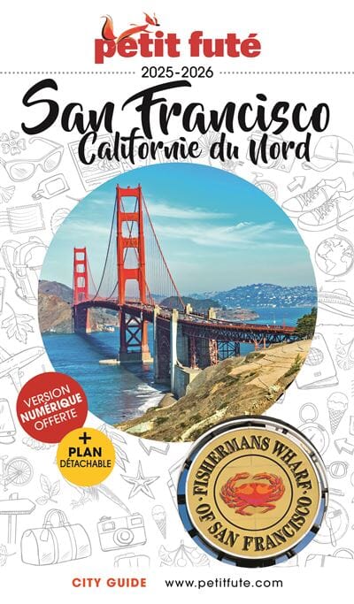 Guide de voyage - San Francisco, Californie du Nord + plan 2025/26 | Petit Futé guide de voyage Petit Futé 