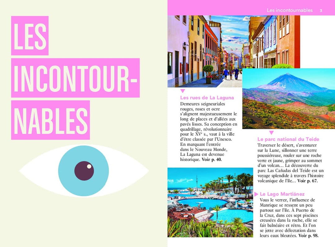 Guide de voyage - Un Grand Week-end à Tenerife - Édition 2023 | Hachette guide petit format Hachette 