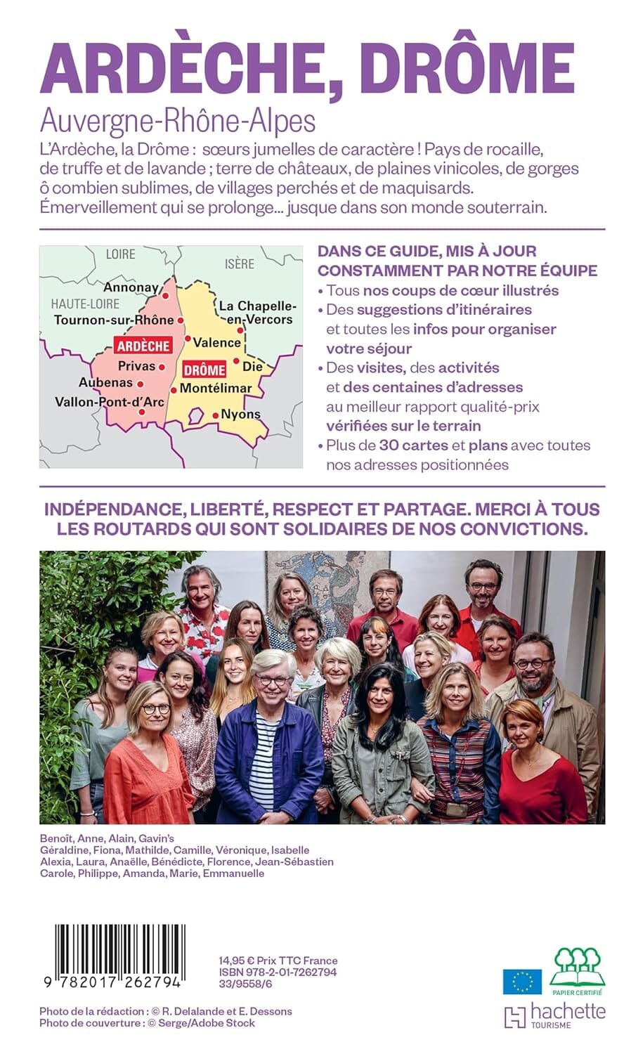 Guide du Routard - Ardèche & Drôme 2024/25 | Hachette guide de voyage Hachette 
