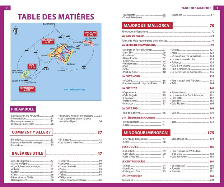 Guide du Routard - Baléares 2022/23 | Hachette guide de voyage Hachette 