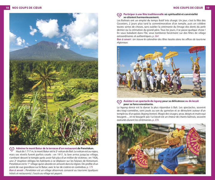 Guide du Routard - Bali, Lombok + Borobudur, Prambanan, volcans de Java 2024/25 | Hachette guide de voyage Hachette 