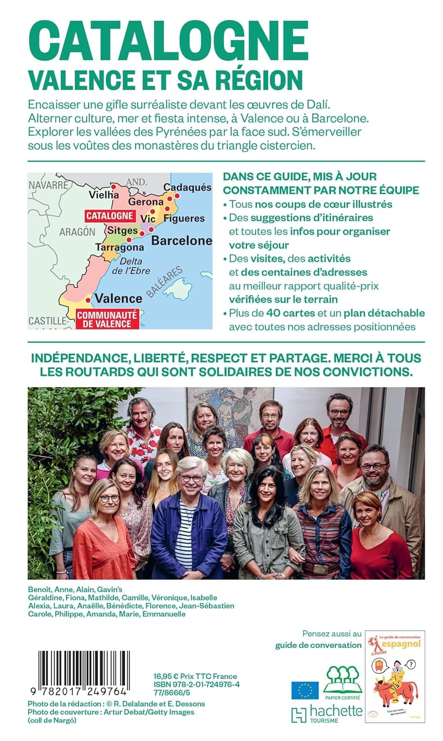 Guide du Routard - Catalogne, Valence et sa région 2024/25 | Hachette guide de voyage Hachette 